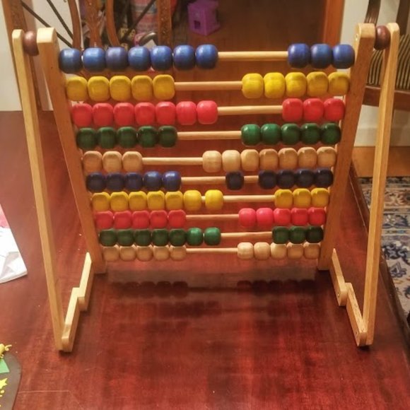IKEA Other - Vintage Large Wooden Collapsible Abacus - IKEA